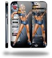 Filler Up Pin Up Girl - Decal Style Vinyl Skin (fits Apple Original iPhone 5, NOT the iPhone 5C or 5S)