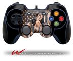 Ready For Action Pin Up Girl - Decal Style Skin fits Logitech F310 Gamepad Controller (CONTROLLER SOLD SEPARATELY)