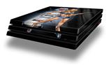 Vinyl Decal Skin Wrap compatible with Sony PlayStation 4 Pro Console Filler Up Pin Up Girl (PS4 NOT INCLUDED)