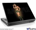Laptop Skin (Small) - Army Pin Up Girl
