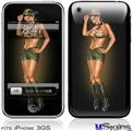 iPhone 3GS Skin - Army Pin Up Girl