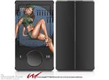 Bomber Pin Up Girl - Decal Style skin fits Zune 80/120GB  (ZUNE SOLD SEPARATELY)