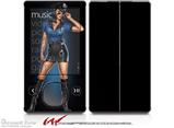 Police Dept Pin Up Girl - Decal Style skin fits Zune 80/120GB  (ZUNE SOLD SEPARATELY)