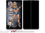 Filler Up Pin Up Girl - Decal Style skin fits Zune 80/120GB  (ZUNE SOLD SEPARATELY)