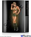Sony PS3 Skin - Army Pin Up Girl