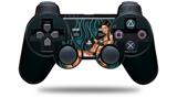 Sony PS3 Controller Decal Style Skin - Eight Ball Pin Up Girl (CONTROLLER NOT INCLUDED)