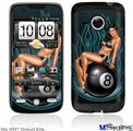 HTC Droid Eris Skin - Eight Ball Pin Up Girl