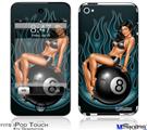 iPod Touch 4G Decal Style Vinyl Skin - Eight Ball Pin Up Girl
