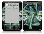 Fairy Pin Up Girl - Decal Style Skin fits Amazon Kindle 3 Keyboard (with 6 inch display)
