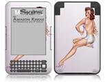 Bunny Pin Up Girl - Decal Style Skin fits Amazon Kindle 3 Keyboard (with 6 inch display)