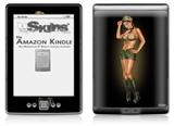 Army Pin Up Girl - Decal Style Skin (fits 4th Gen Kindle with 6inch display and no keyboard)