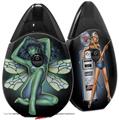 Skin Decal Wrap 2 Pack compatible with Suorin Drop Fairy Pin Up Girl VAPE NOT INCLUDED