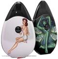 Skin Decal Wrap 2 Pack compatible with Suorin Drop Bunny Pin Up Girl VAPE NOT INCLUDED