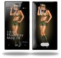 Army Pin Up Girl - Decal Style Skin (fits Nokia Lumia 928)