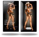 Patty Pin Up Girl - Decal Style Skin (fits Nokia Lumia 928)
