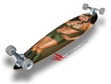 Army Pin Up Girl - Decal Style Vinyl Wrap Skin fits Longboard Skateboards up to 10"x42" (LONGBOARD NOT INCLUDED)