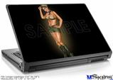 Laptop Skin (Large) - Army Pin Up Girl