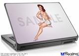 Laptop Skin (Large) - Bunny Pin Up Girl