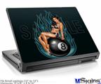 Laptop Skin (Small) - Eight Ball Pin Up Girl