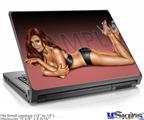 Laptop Skin (Small) - Smoke Pin Up Girl