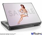 Laptop Skin (Small) - Bunny Pin Up Girl