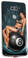 Skin Decal Wrap for LG V30 Eight Ball Pin Up Girl