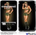 iPod Touch 2G & 3G Skin - Army Pin Up Girl