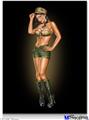 Poster 18"x24" - Army Pin Up Girl