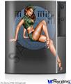 Sony PS3 Skin - Bomber Pin Up Girl