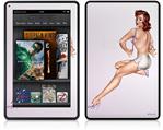 Amazon Kindle Fire (Original) Decal Style Skin - Bunny Pin Up Girl