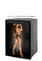 Kegerator Skin - Patty Pin Up Girl (fits medium sized dorm fridge and kegerators)