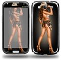 Patty Pin Up Girl - Decal Style Skin (fits Samsung Galaxy S III S3)