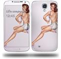 Bunny Pin Up Girl - Decal Style Skin (fits Samsung Galaxy S IV S4)